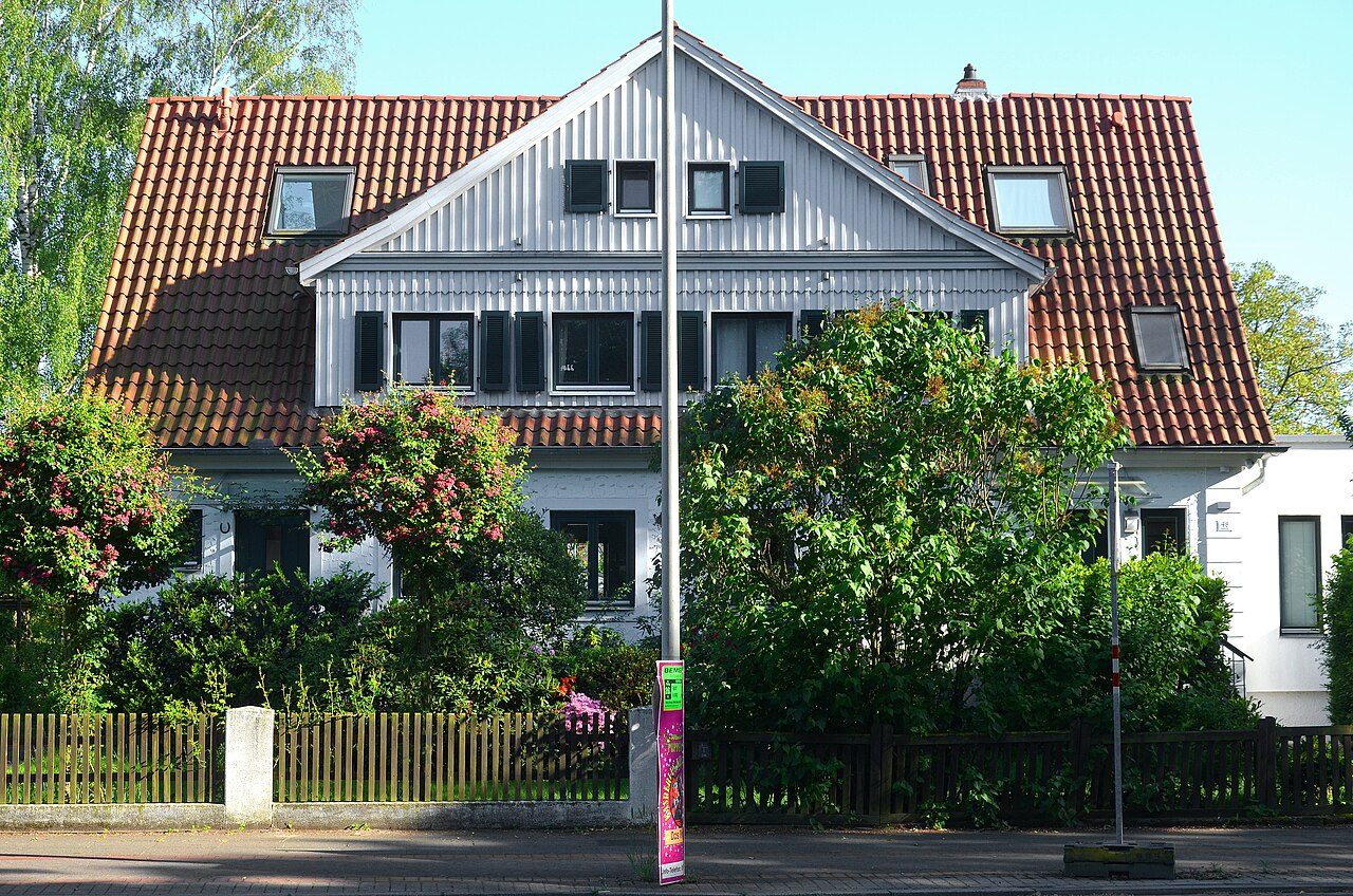 Bünteweg in der Gartenstadt Kirchrode, Hannover