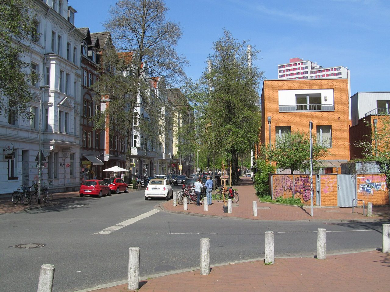 Stephanusstraße im Bezirk Linden-Mitte, Hannover